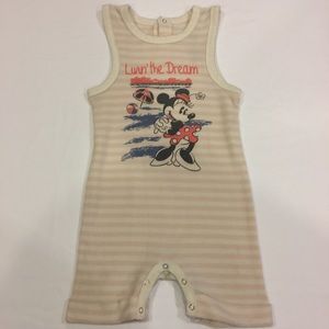 Infant Girls Minnie Romper by Junk Food